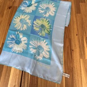 Andy Warhol 100% Silk Scarf 28” square